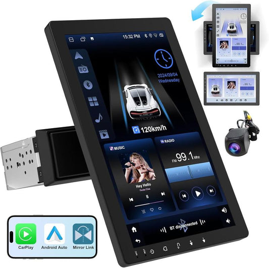 Rotatable Car Stereo